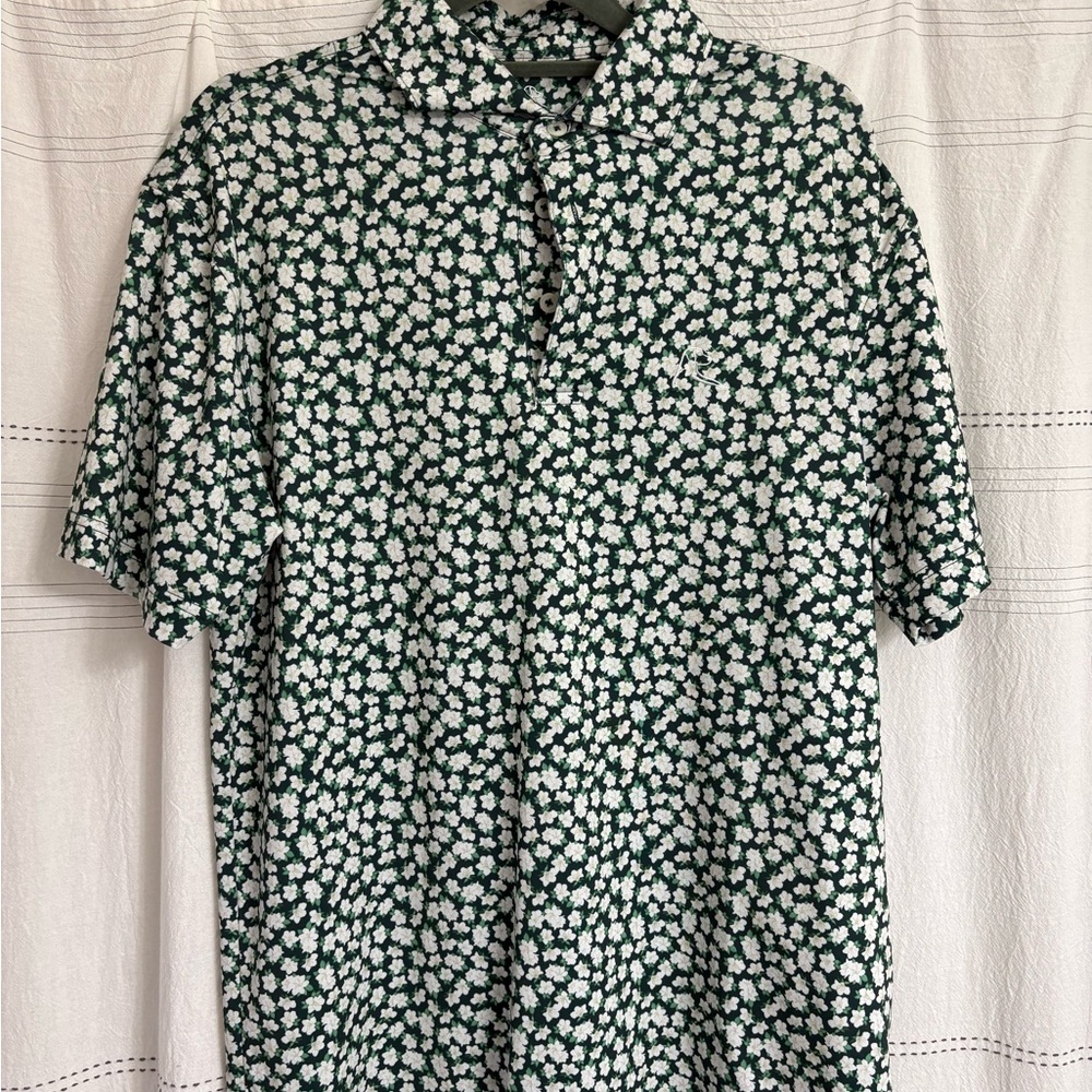 Rhoback size small polo The White Azalea